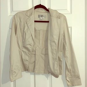 tan blazer